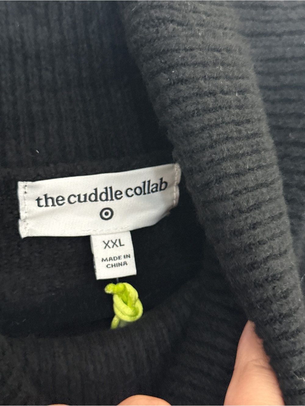 The Cuddle Collab "Cat Lady" Turtleneck Sweater size XXL NWT - Picture 6 of 7